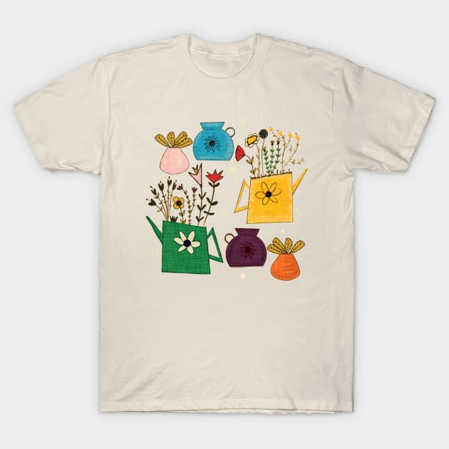 Gardening Dreams T-Shirt by bruxamagica